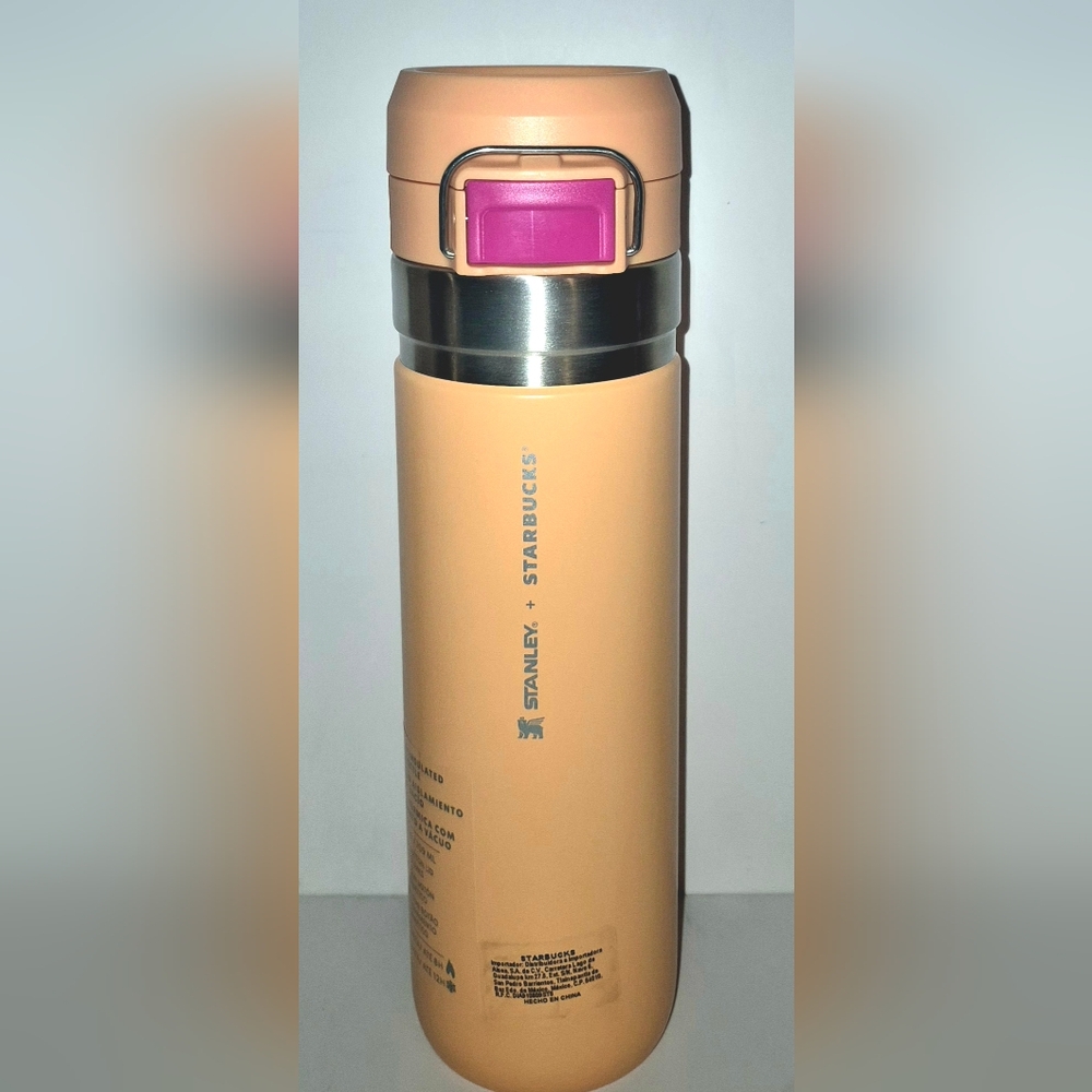 Stanley X Starbucks 2025 Mexico Limited Edition 24oz Peach